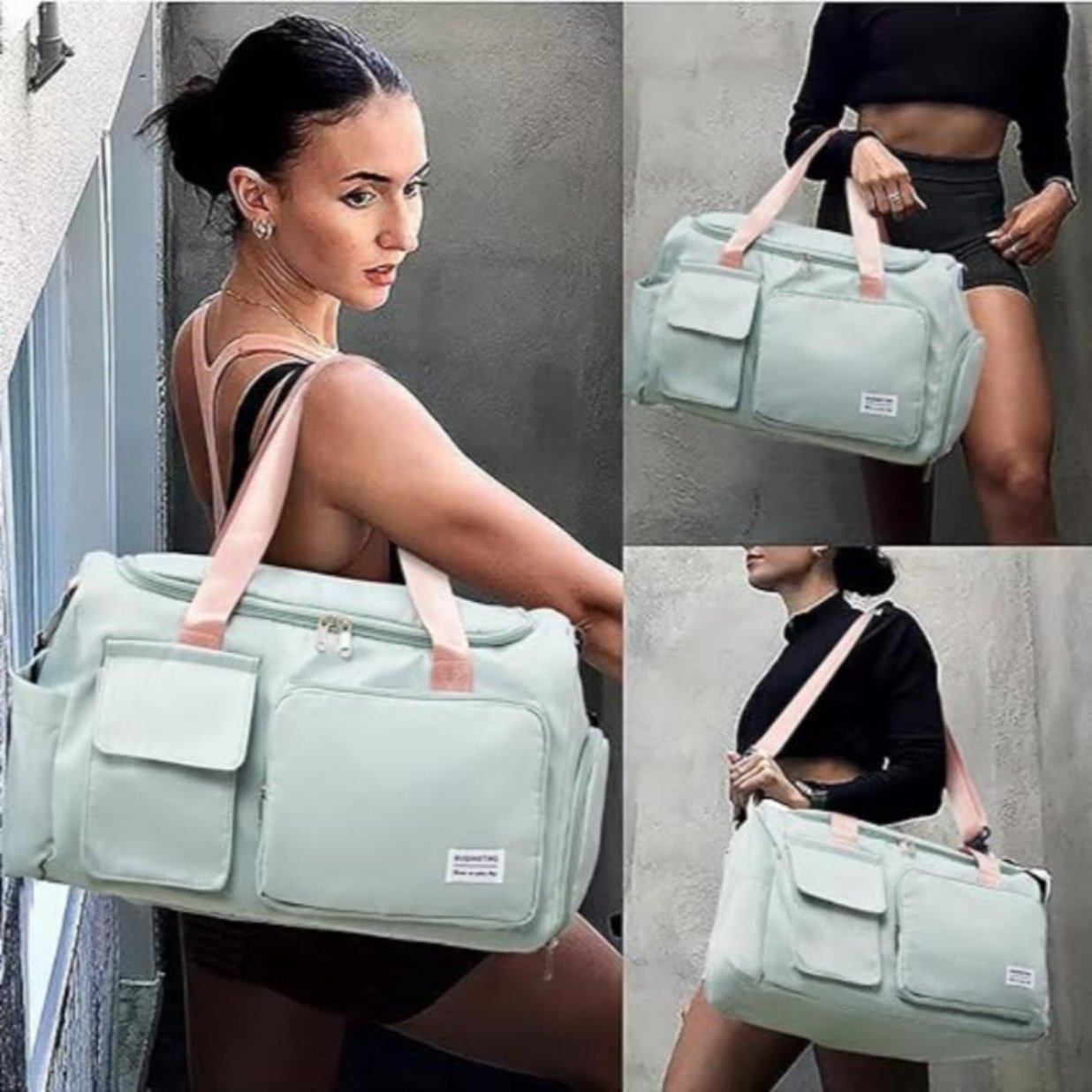 Women's Versatile Weekender Travel Duffle Bag