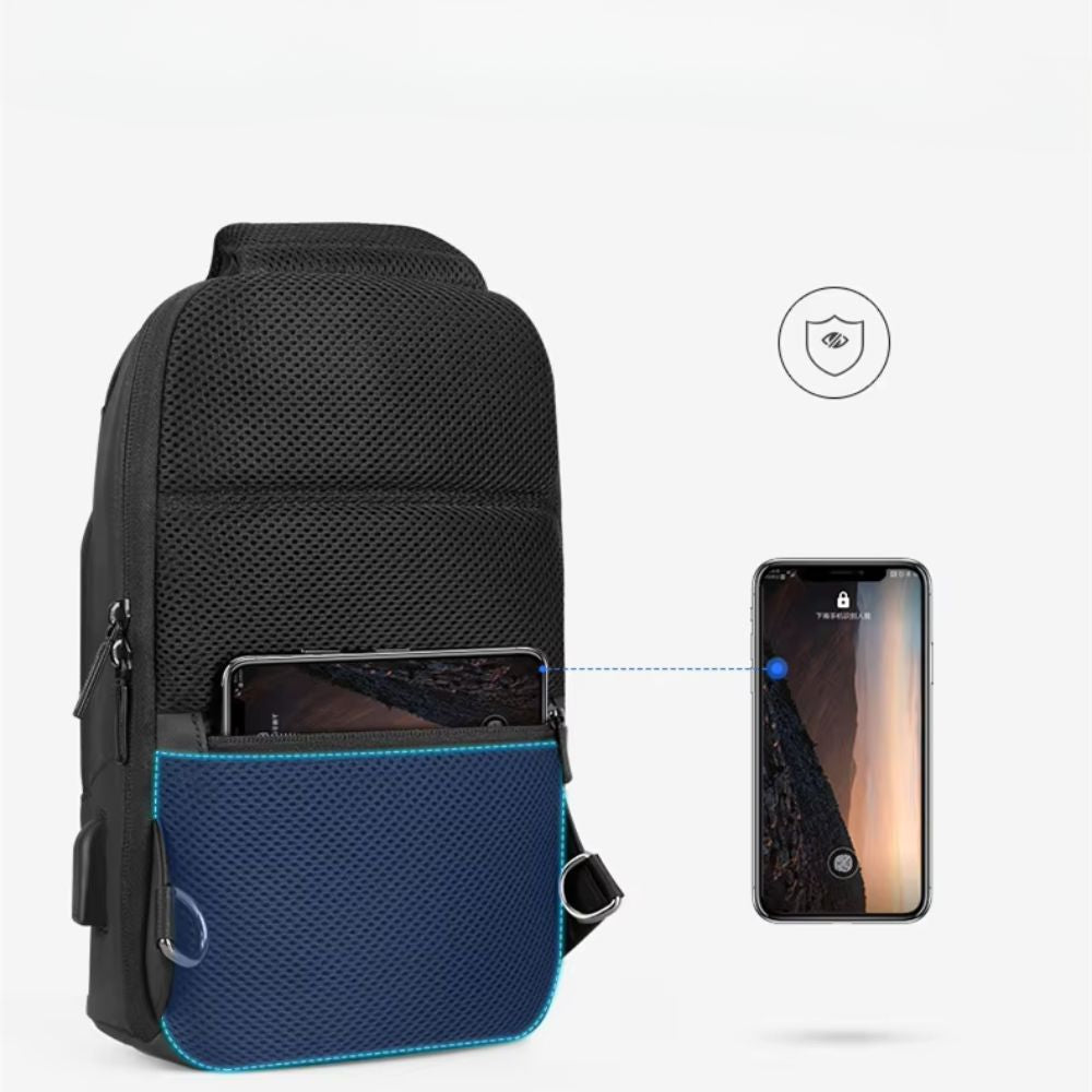 Hayden | Men's Multifunctional Waterproof Crossbody Bag