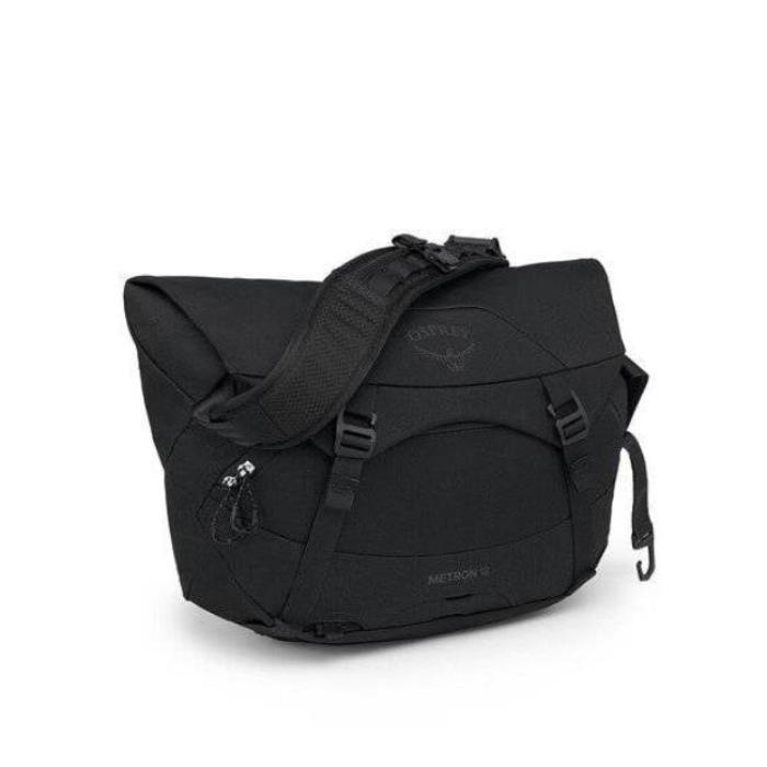 Men's Urban Crossbody Messenger Travel Bag with Hi-Vis Raincover