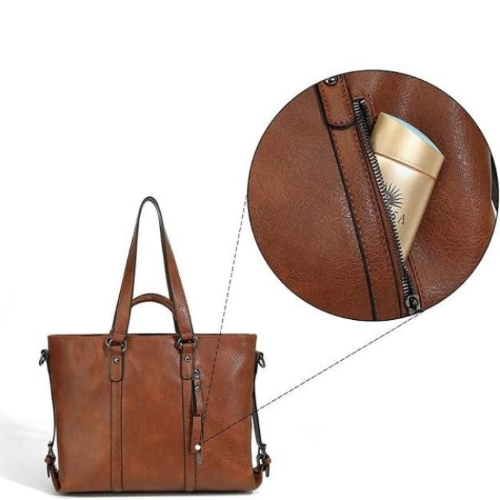 Aurora | Women's Vintage Chic PU Leather Crossbody Handbag