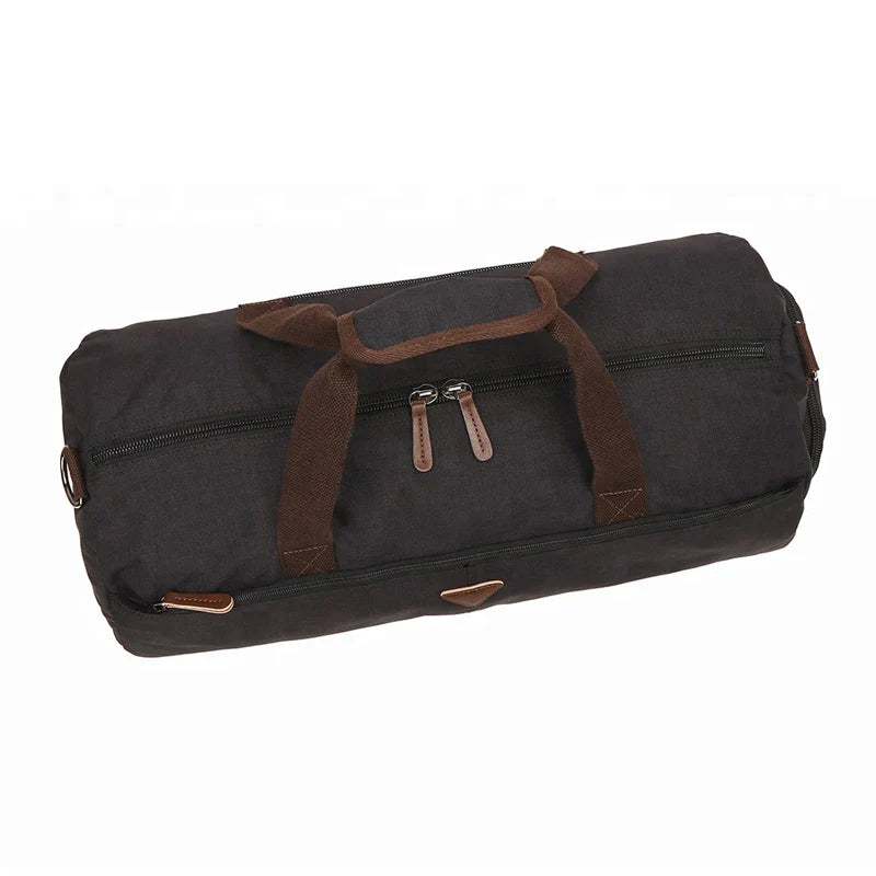 Liam | Men's Vintage Travel Weekender Garment Duffle Bag