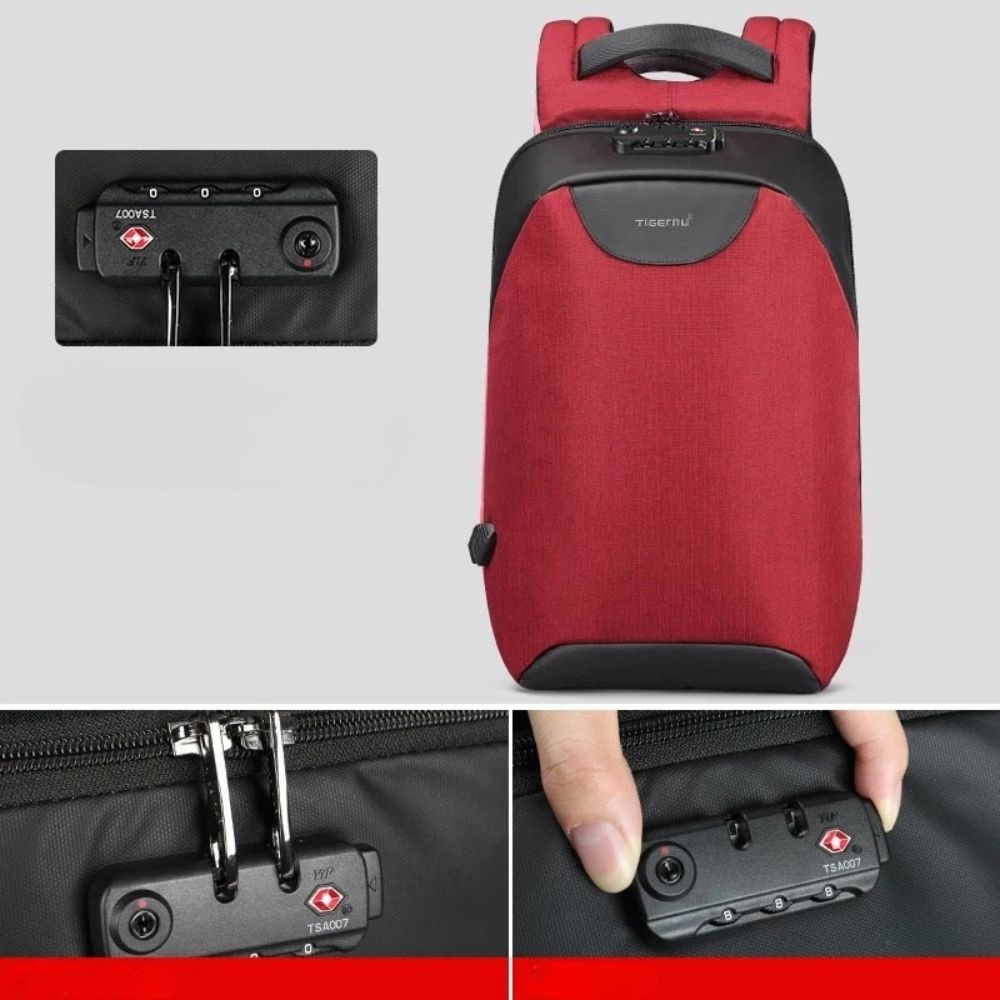 Collins | Men's Waterproof Anti-Theft Travel Laptop Backpack