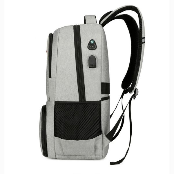 Waterproof Laptop Backpack with USB Spacious Multi Compartment