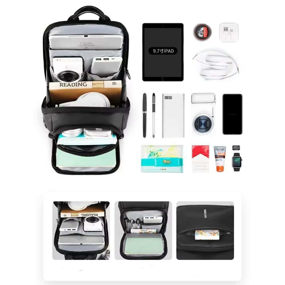 Hayden | Men's Multifunctional Waterproof Crossbody Bag