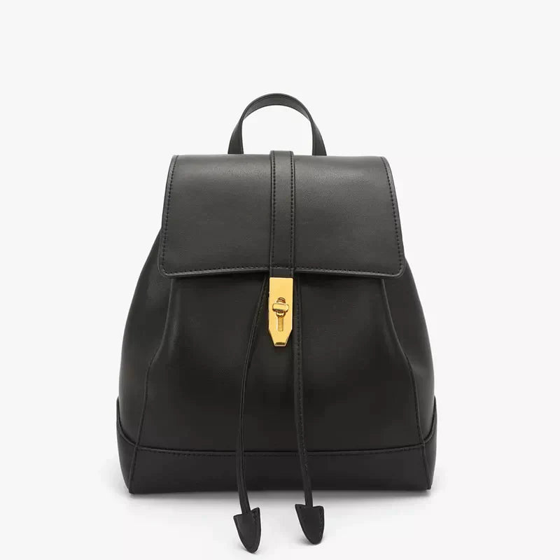 Alea | Women's Vintage Leather Drawstring Backpack