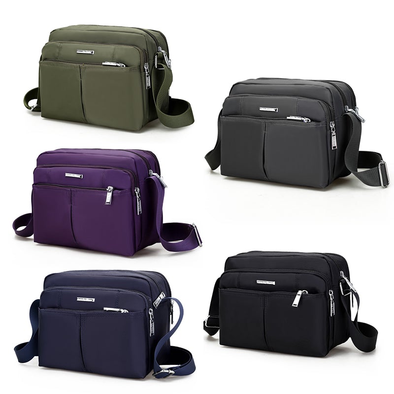 Mason | Water-Resistant Multi-Compartment Crossbody Bag