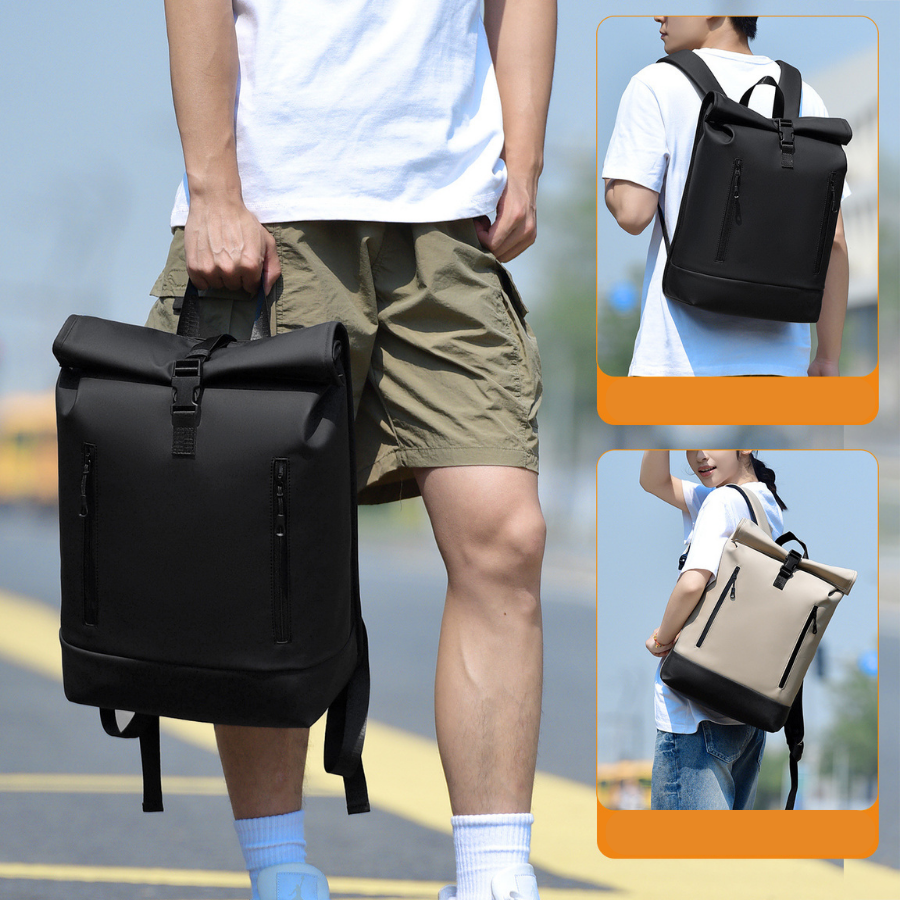 Waterproof 3-in-1 Bike Bag 18–25L Convert with 15-Inch Laptop Space