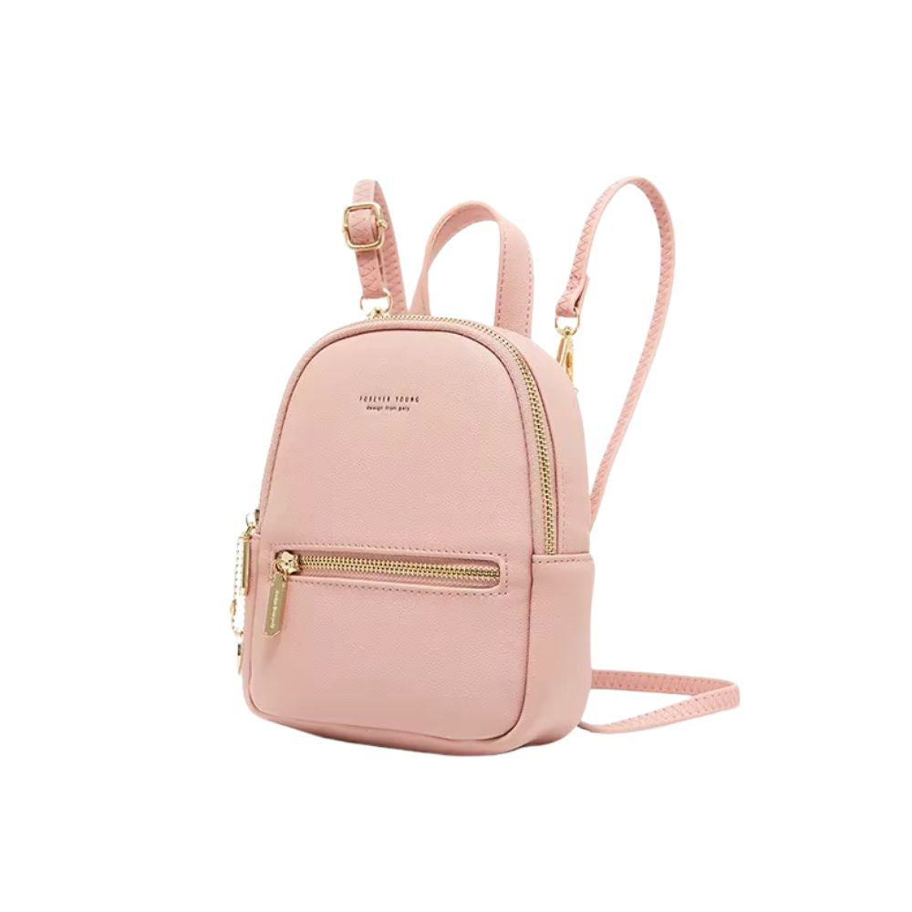 Lily | Women's Mini Faux Leather Backpack