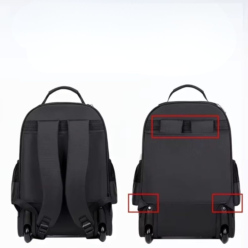 Blakely | Trolley Carry On Travel Backpack with Ultra-light Wheels