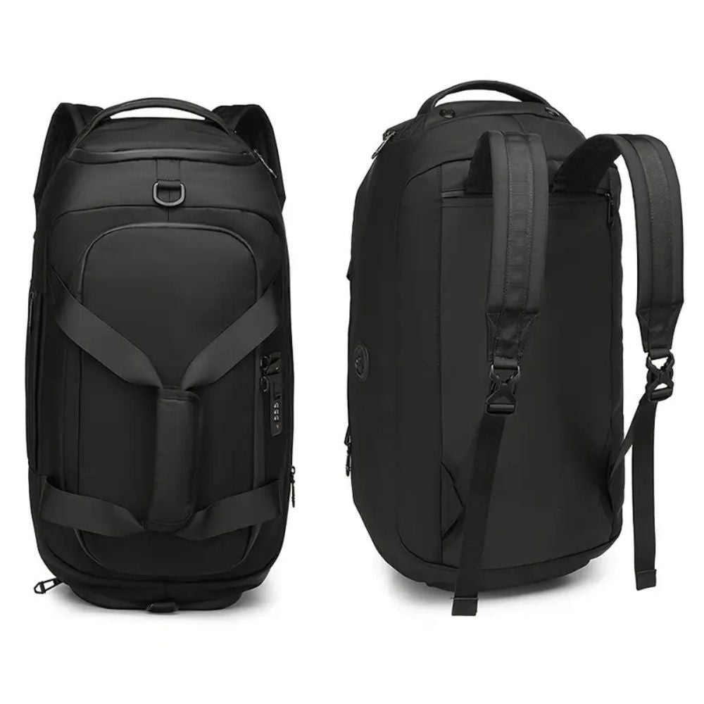 Men's Large Oxford Sports Gym Travel Duffle Bag with Wet/Dry Compartment