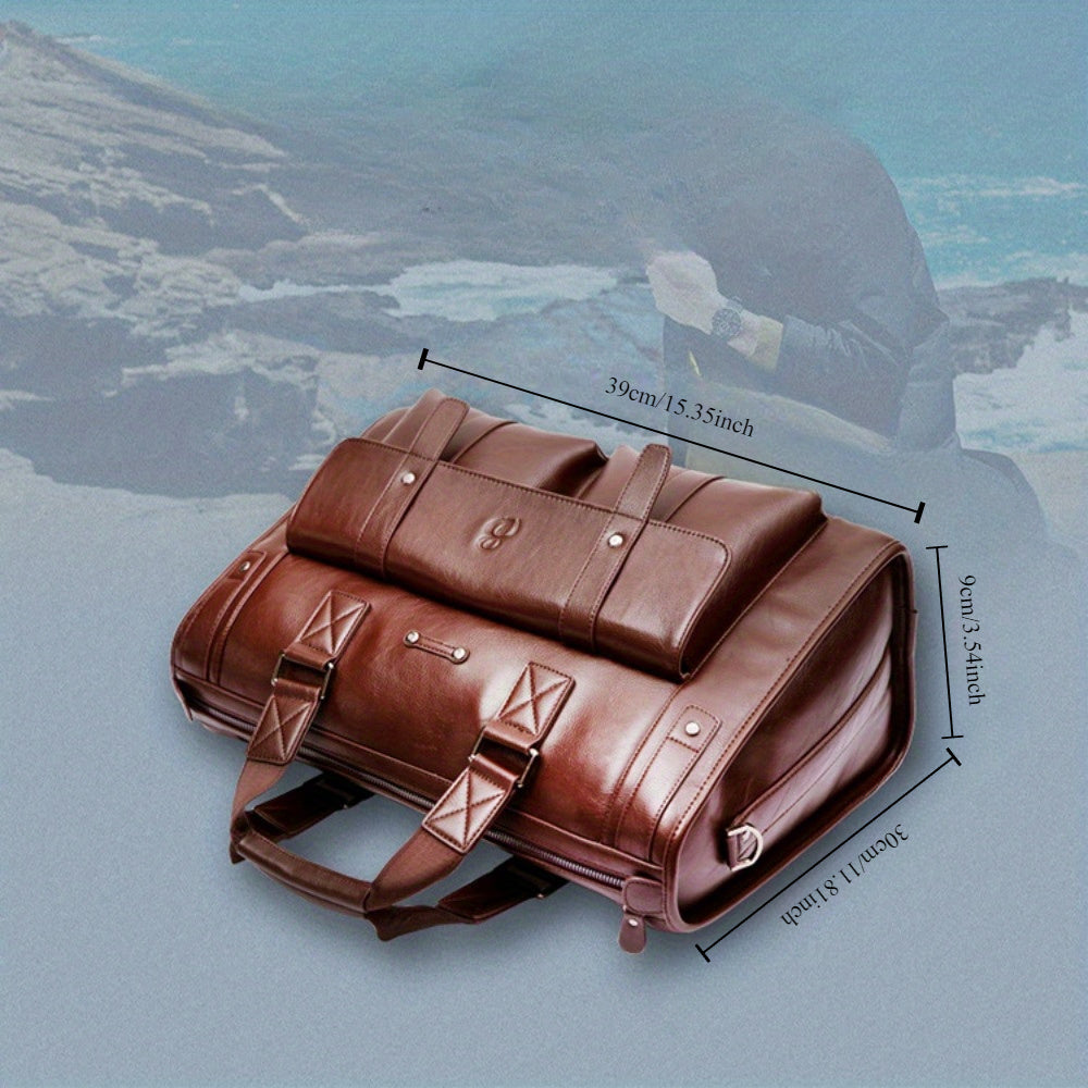 Dario | Men's Leather Laptop Bag