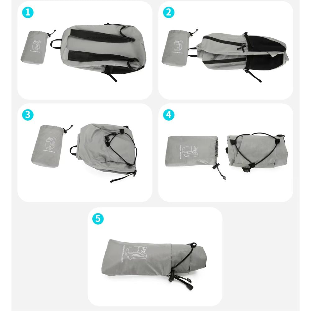 Ultra-Lightweight Foldable Unisex Travel Hiking Backpack