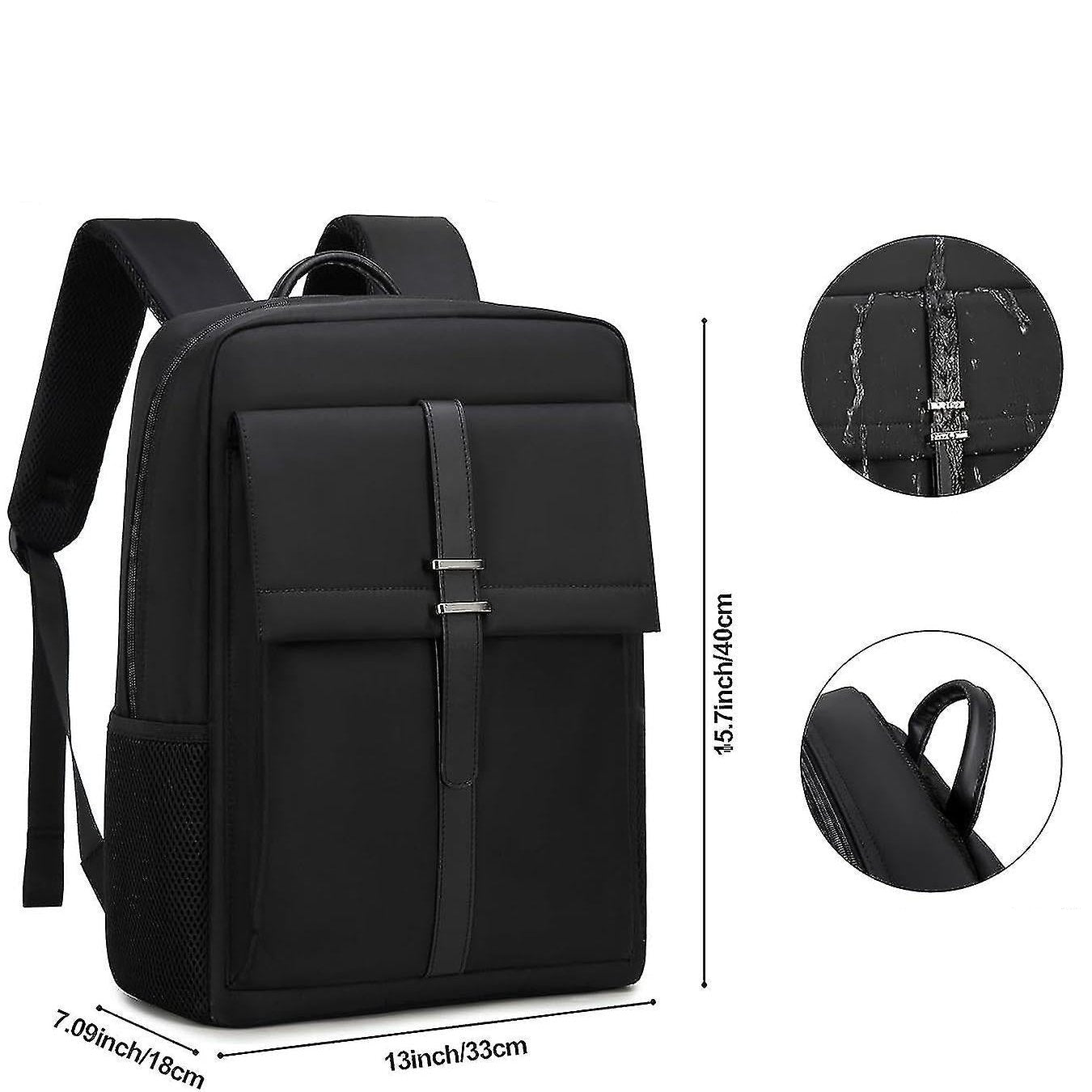 Men's Waterproof Anti-theft Laptop Travel Backpack