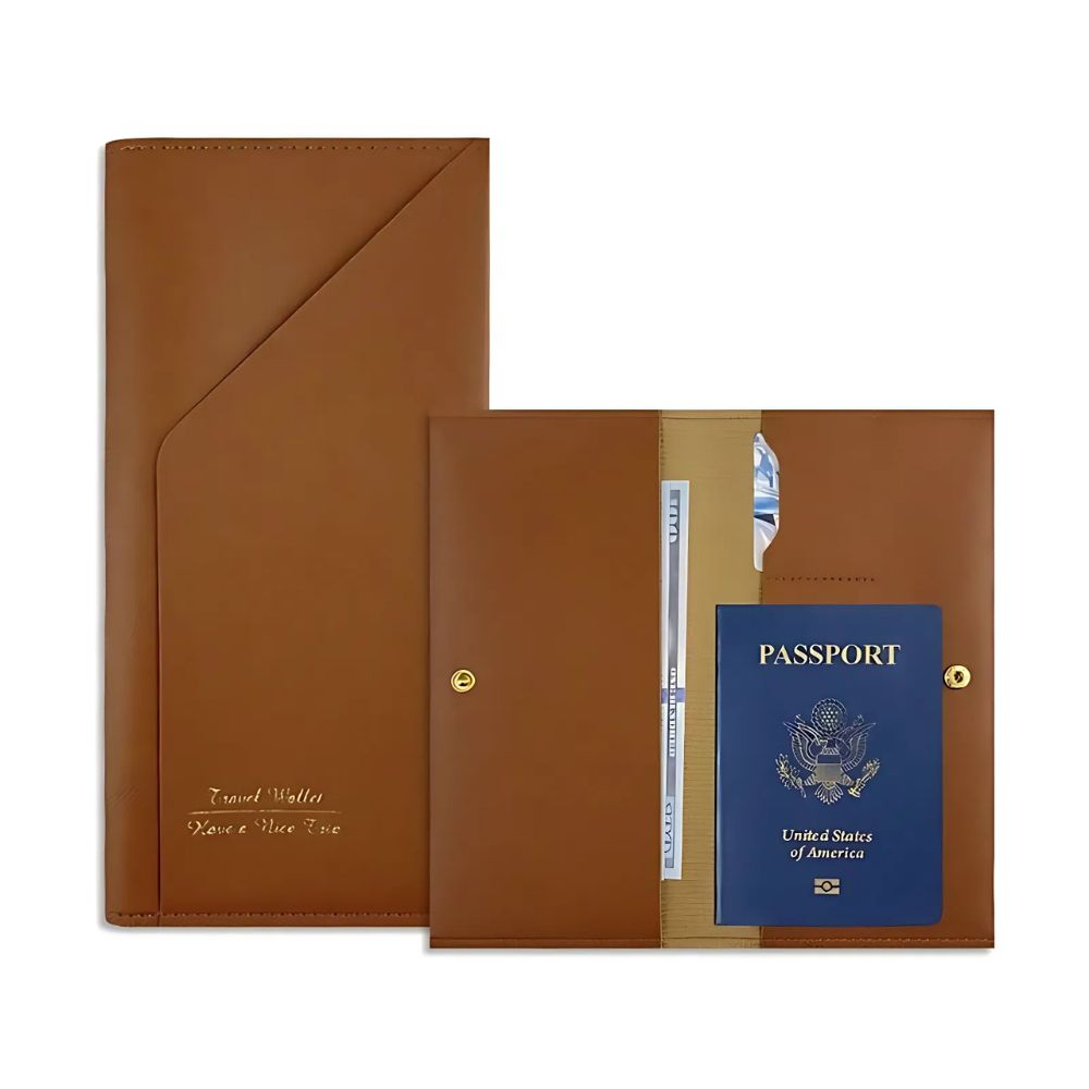 RFID Document Passport Holder Travel Wallet