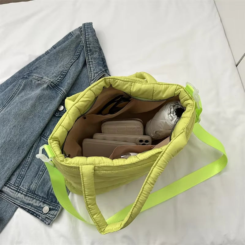 Women's Padded Casual Crossbody Shoulder Handbag