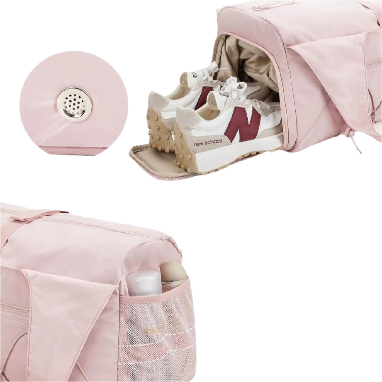Women's Lightweight Gym Sports Weekender Garment Duffle Bag