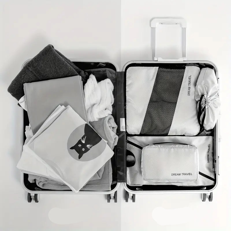 Harry | 6 Pack Compression Packing Cubes Travel Organisers