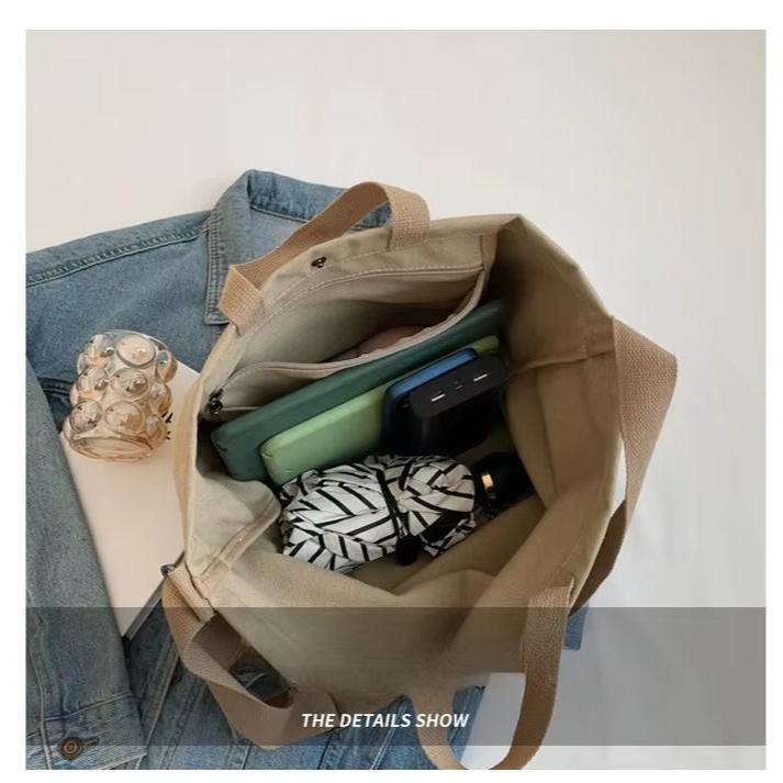 Emma | Women's Versatile Canvas Crossbody Messenger Tote Bag