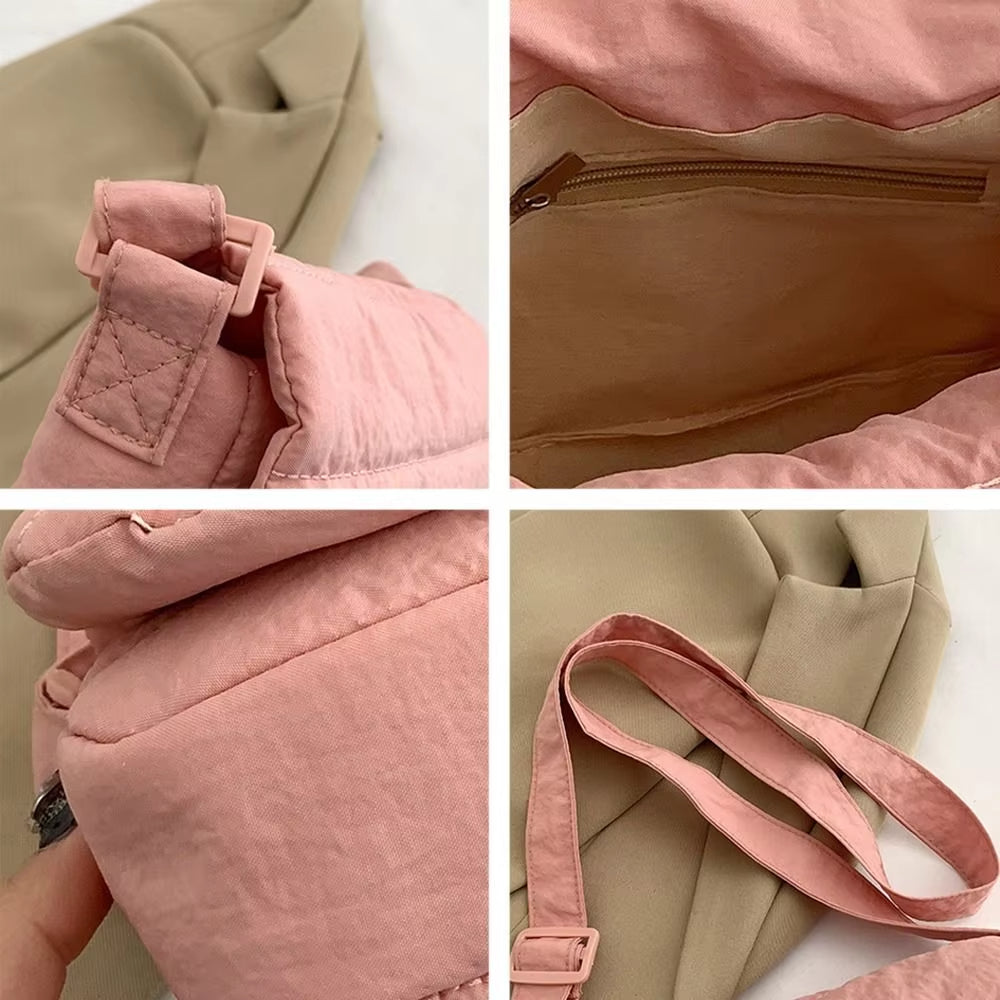 Nica | Women's Chic Solid Colour Crossbody Messenger Travel Bag