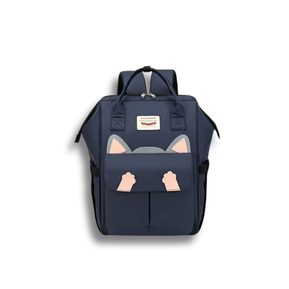 Luna | Large Kids Cartoon Cat Travel Daypack Backpack