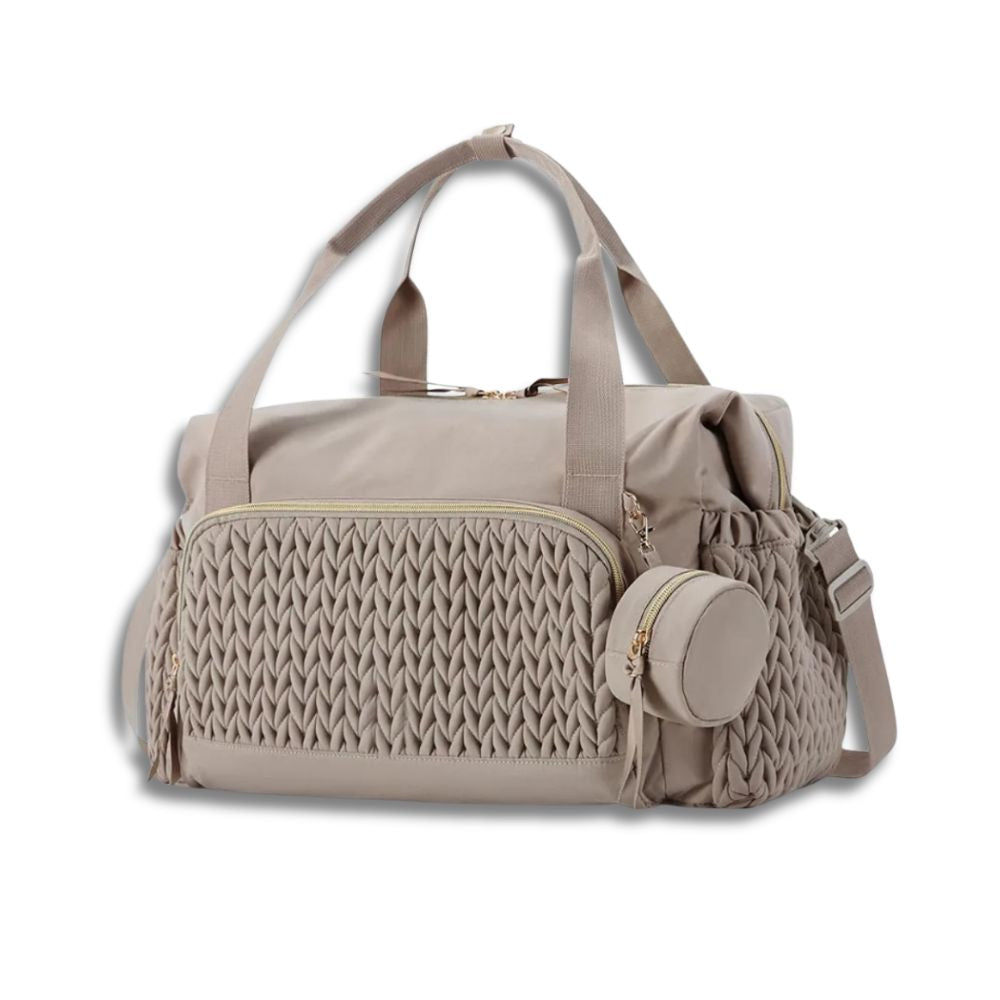 Carter | Men's Large Nylon Gym Travel Duffle Bag with Waterproof Pad