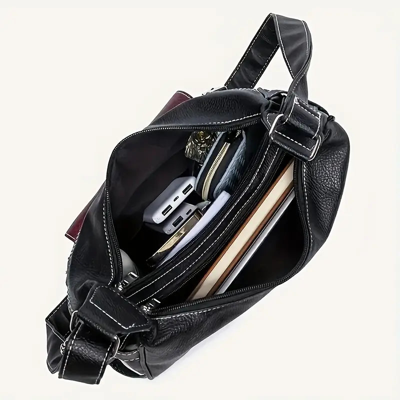 Arya | Vintage PU Leather Women's Crossbody Handbag