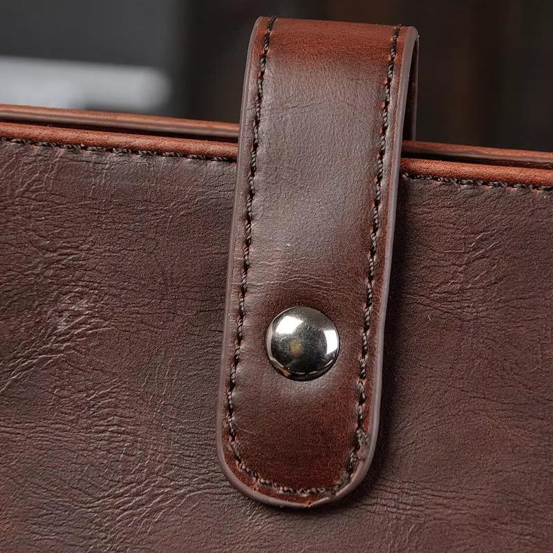 Elijah | Men's Retro Business Crossbody Sling Leather Bag