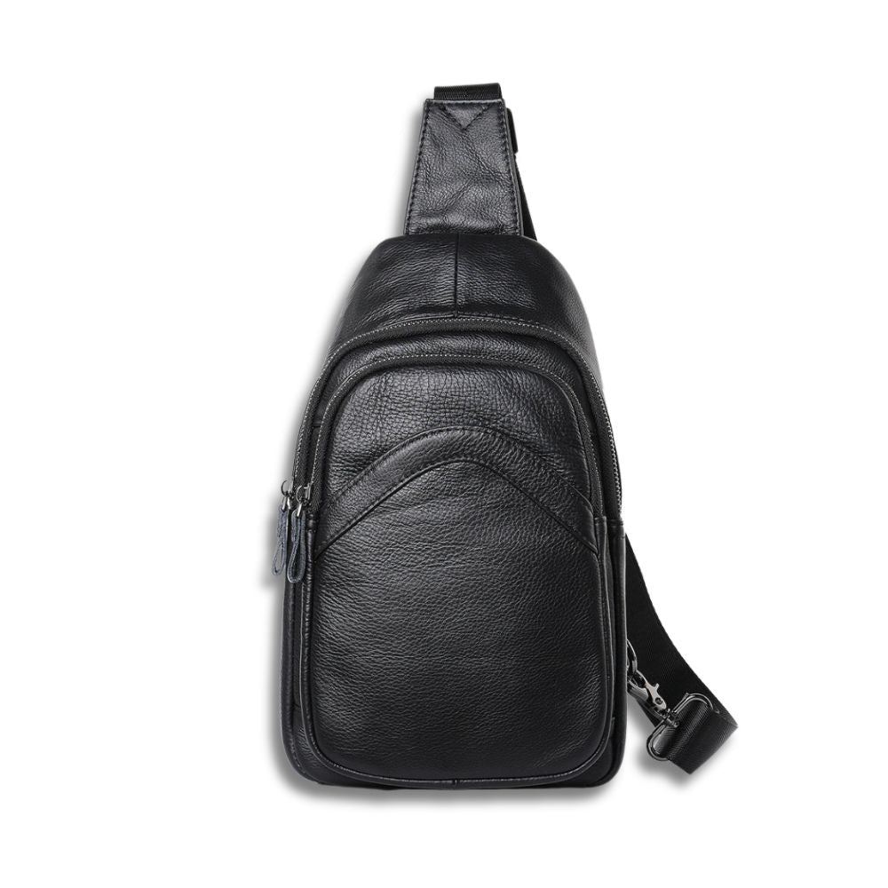 Stevie | Men's Leather Travel Crossbody Bag