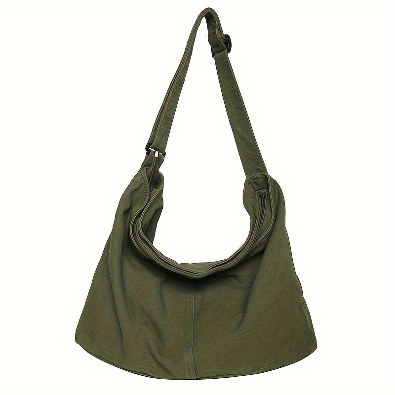 Hailey | Women's Large Canvas Crossbody Bag