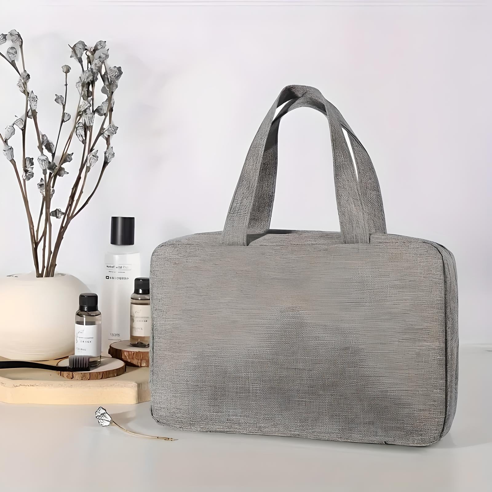 Sam | Multi-Compartment Hanging Toiletries Organiser Bag