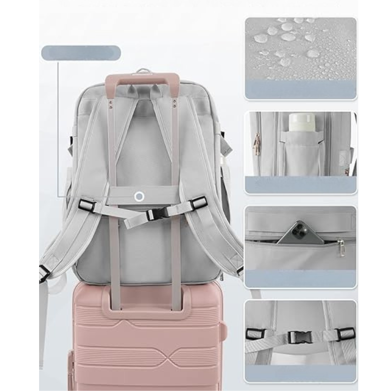 Sophie | Large Capacity Waterproof Hiking Travel Rucksack Backpack