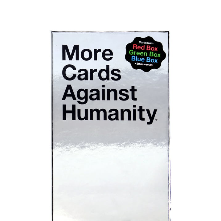 Cards Against Humanity: More Cards Against Humanity, 600-Card Expansion Pack, Includes the Best Cards from the Red Box, Blue Box, and Green Box, Adult Party Card Game Expansion for Game Night with Friends, Travel