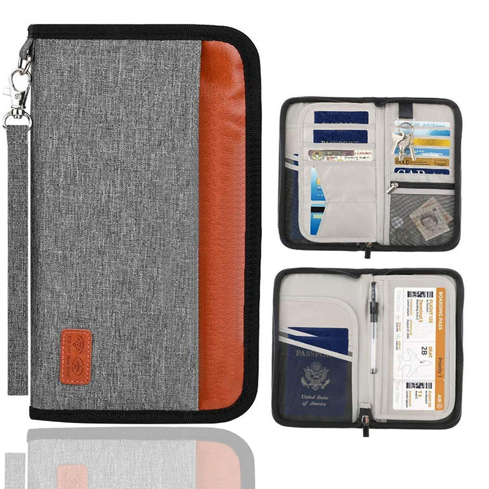 SecureTravel RFID Family Passport Organiser