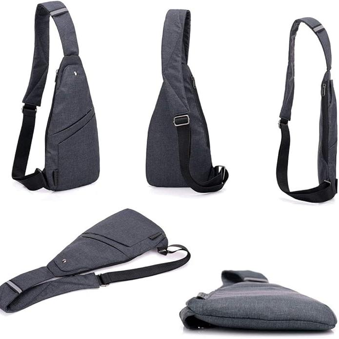 Men's Anti-Theft Crossbody Sling Chest Bag
