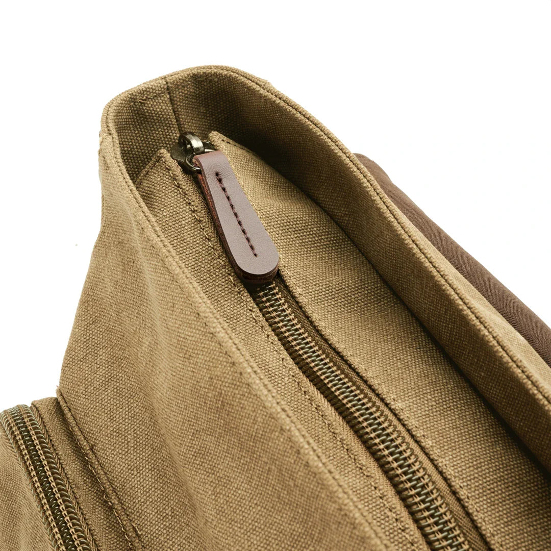 Jacob | Rugged Canvas Men's Crossbody Messenger Bag