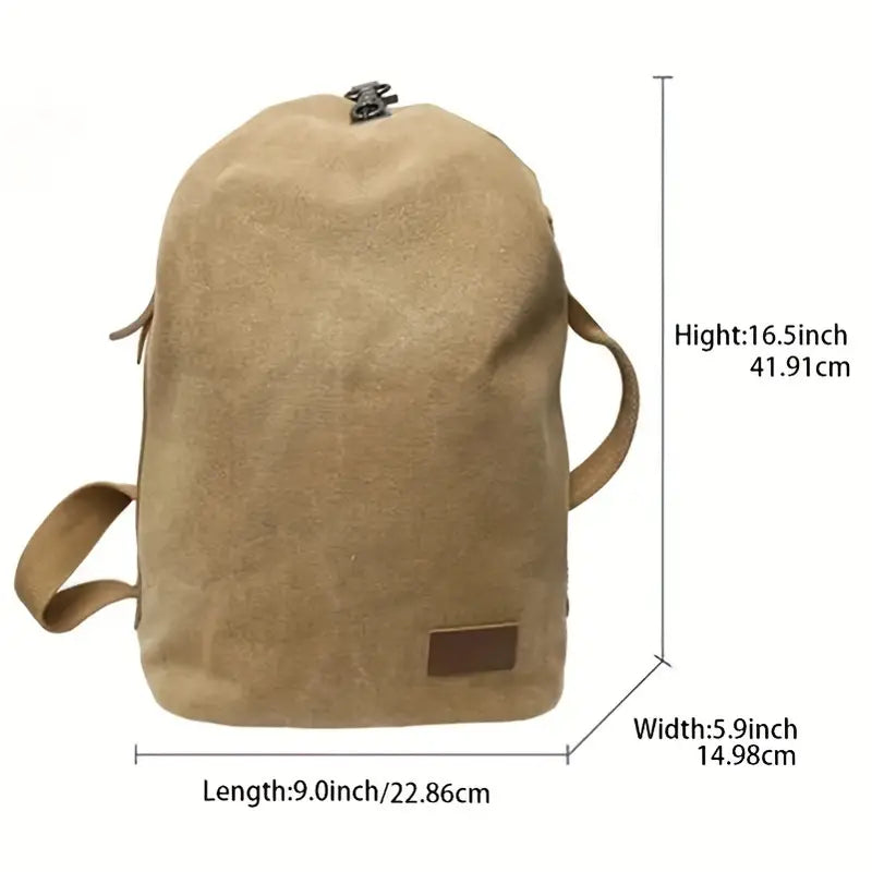 Alex | Women's Large Vintage Canvas Crossbody Messenger Sling Travel Bag
