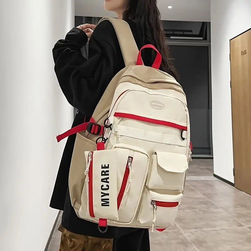 High-Capacity Waterproof Laptop Backpack