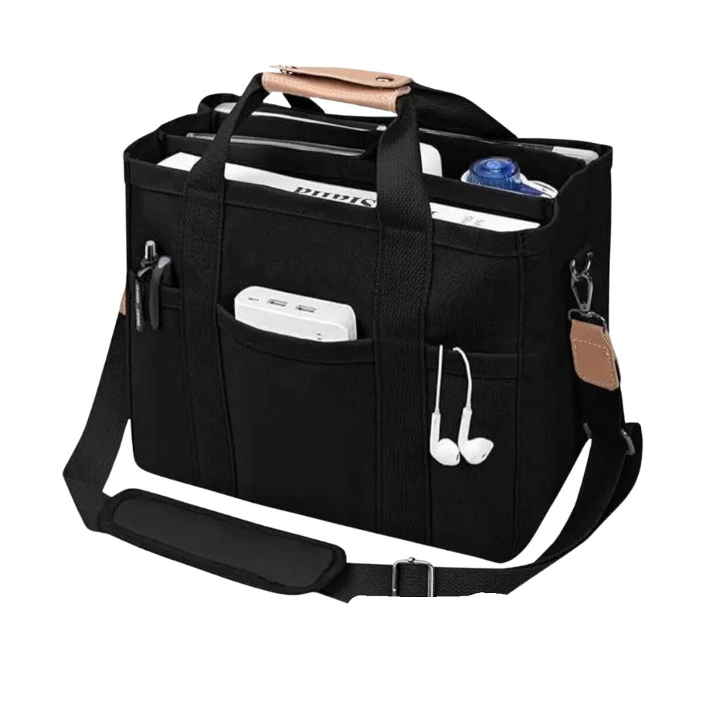Oliver | Men's Canvas Crossbody Messenger Travel Bag with Multi-Pockets