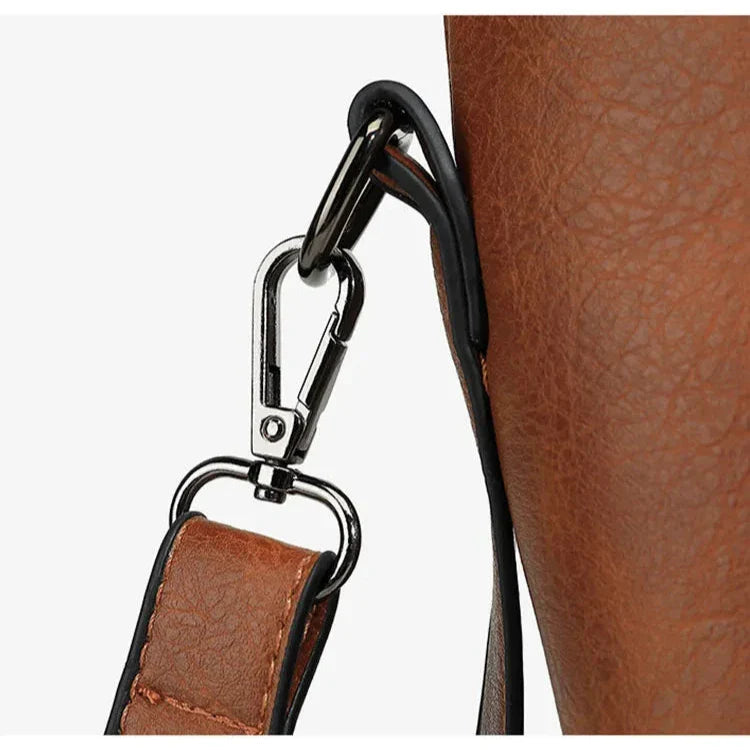 Aurora | Women's Vintage Chic PU Leather Crossbody Handbag