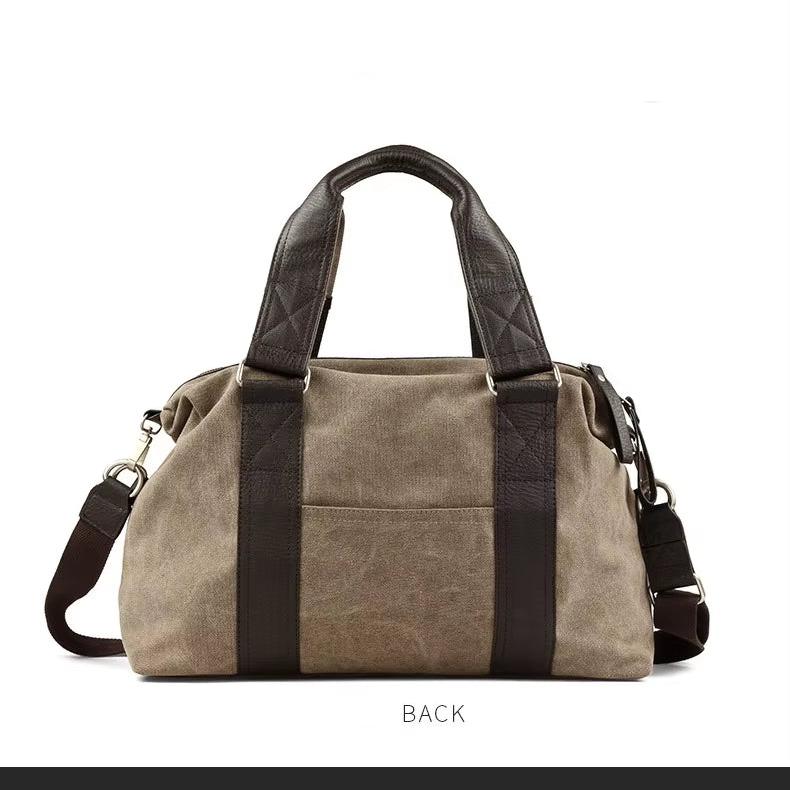 Jack | Men's Retro Canvas Weekender Travel Garment Duffle Bag