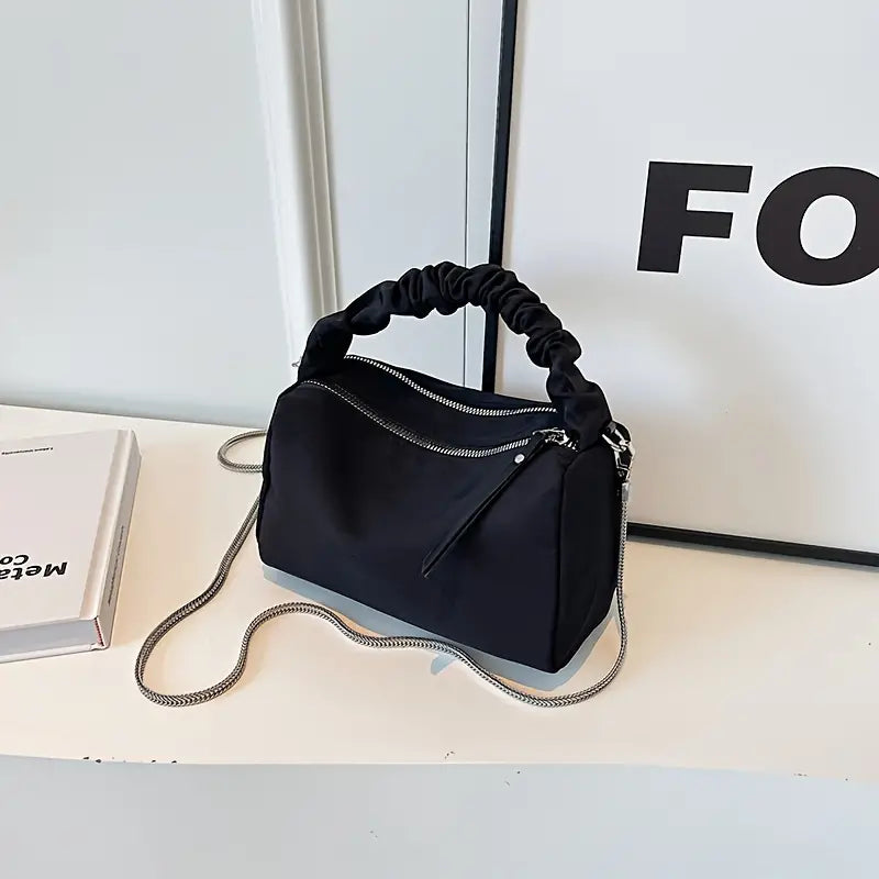 Sophia | Women's Cloud Ruched Crossbody Sling Handbag