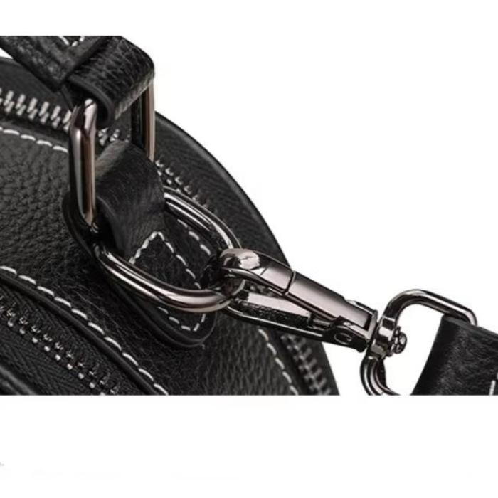 Lara | Women's Chic Genuine Leather Round Crossbody Sling Handbag