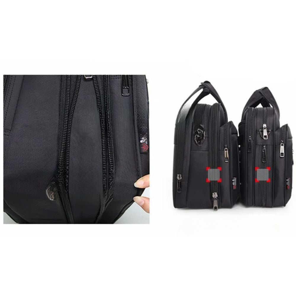 Ashton | Men's Large Capacity Business Travel Laptop Messenger Crossbody Bag