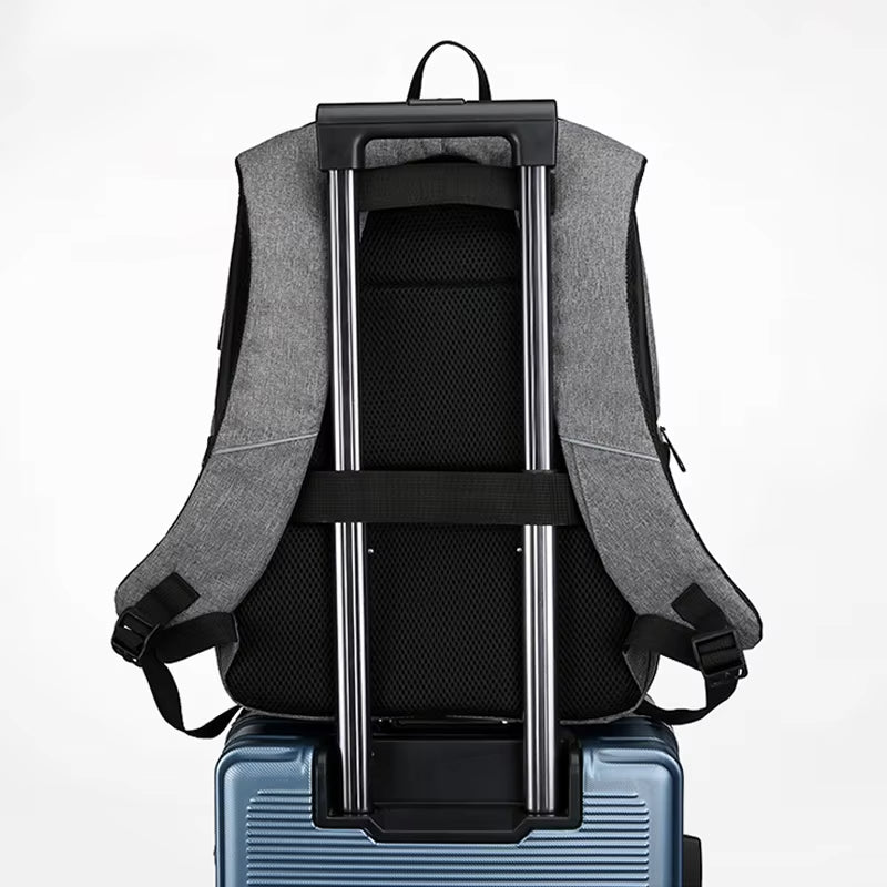 Mason | Anti-theft Waterproof Laptop Rucksack Large Travel Backpack with USB Charging Port