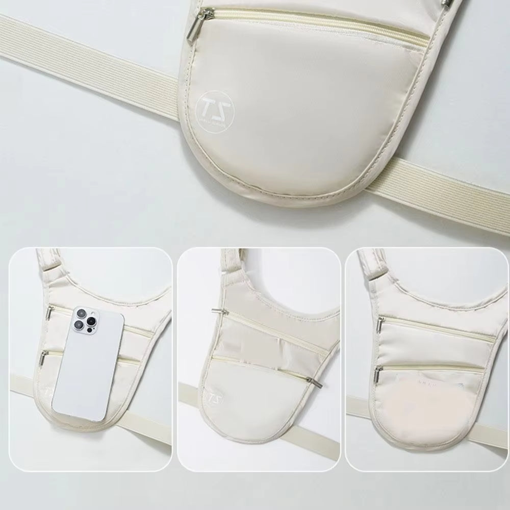 U-Shaped Waterproof Women's Crossbody Fanny Pack Bum Bag