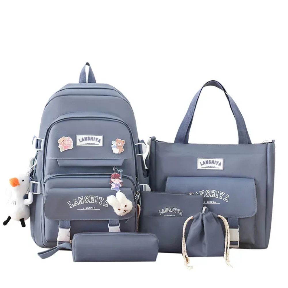 Bailey | Women's Large Capacity Waterproof Daypack Travel Backpack Set