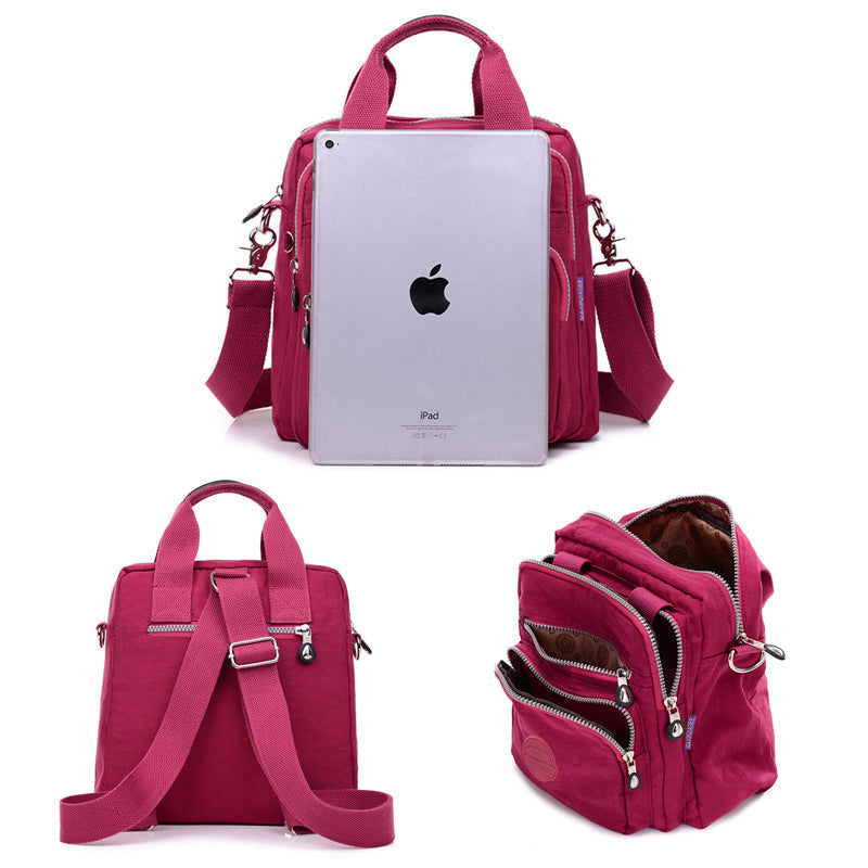 3-in-1 Waterproof Convertible Shoulder and Backpack Bag