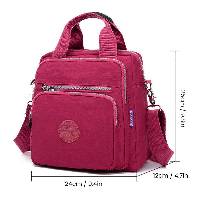 3-in-1 Waterproof Convertible Shoulder and Backpack Bag