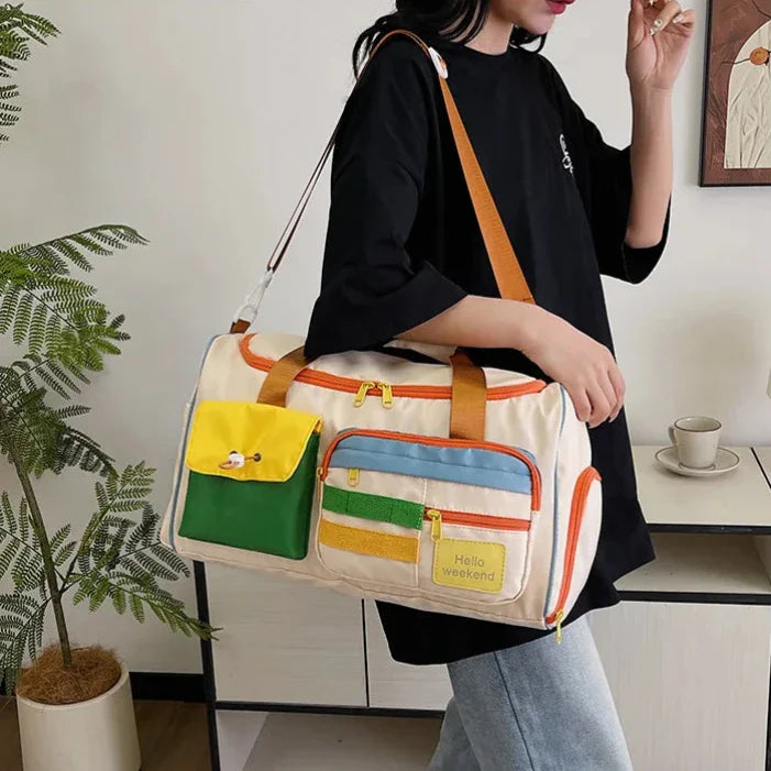 Lily | Women's Large Waterproof Weekender Duffle Bag