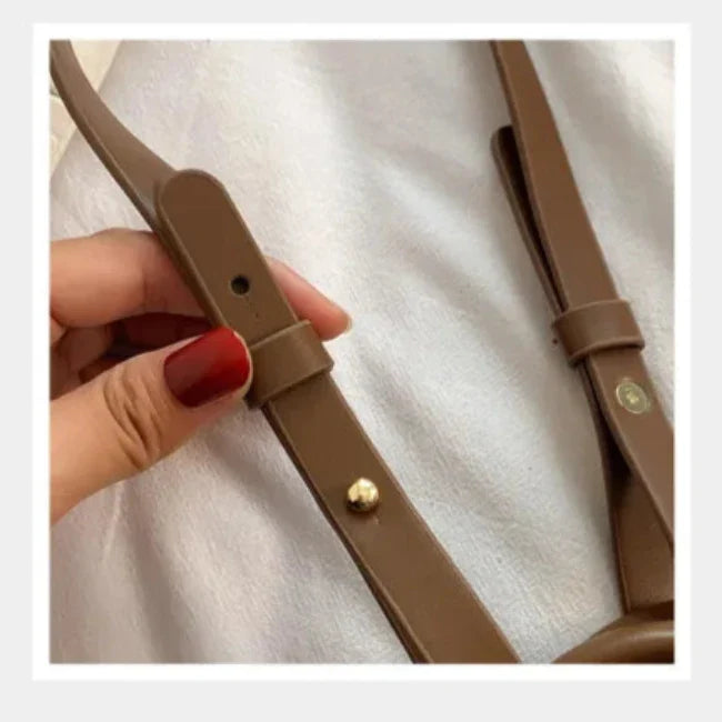 Emma | Women's Mini Vintage Crossbody Sling Saddle Bag